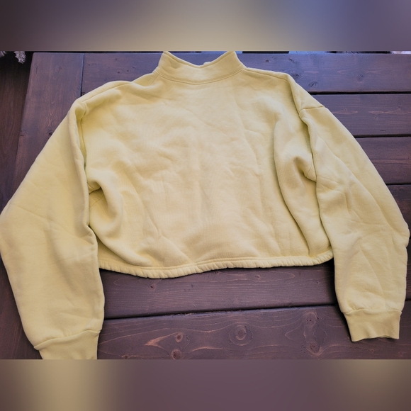 Set Active los angeles lime green half zip size XL - Picture 3 of 4